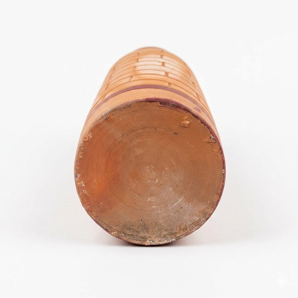 Premium Brick Design Terracotta Bottle 2000ML