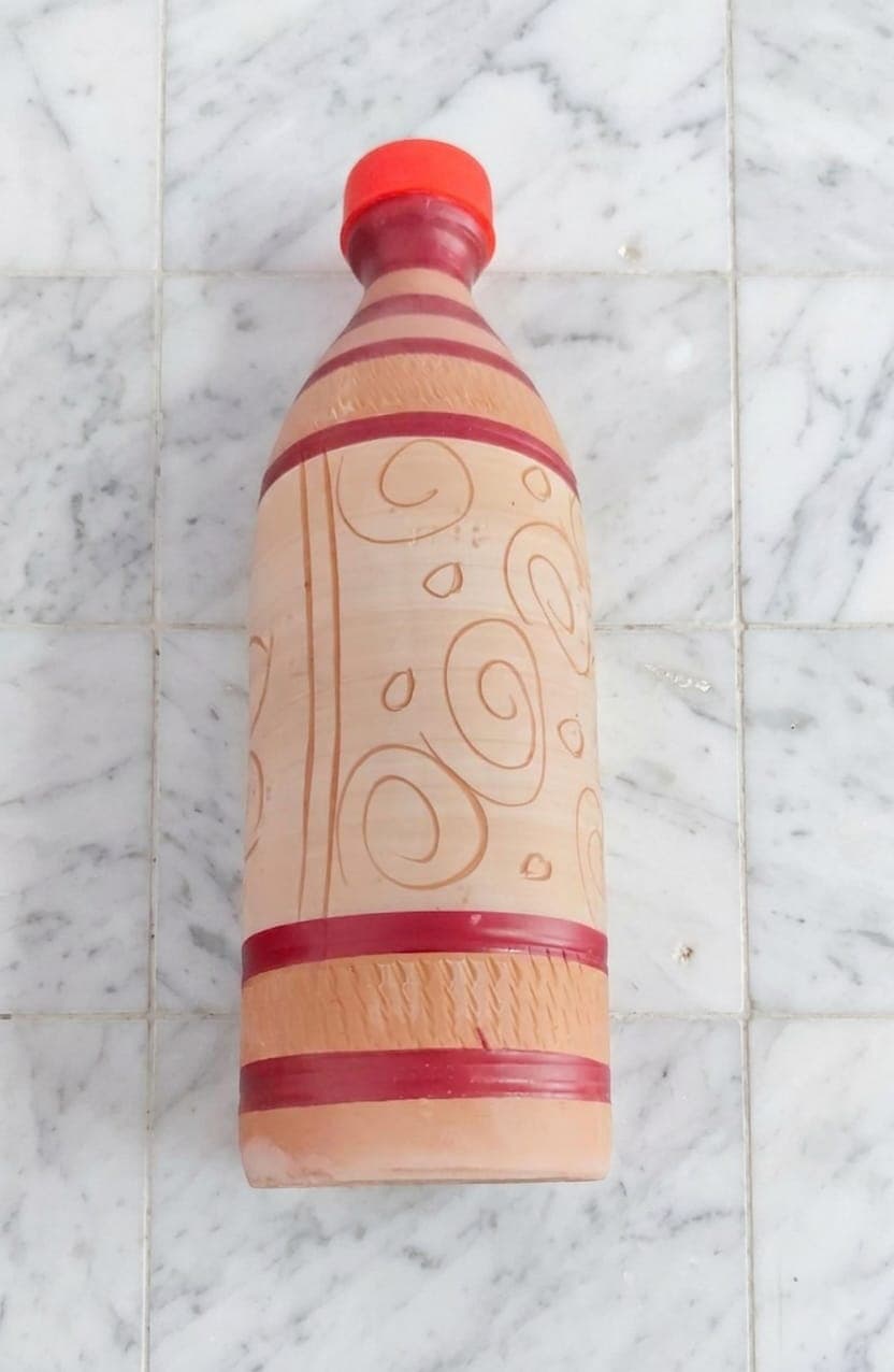 THE EARTHEN STUDIO Classic 500 ml Water Bottle